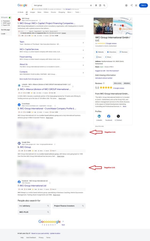 Imci Negative Link