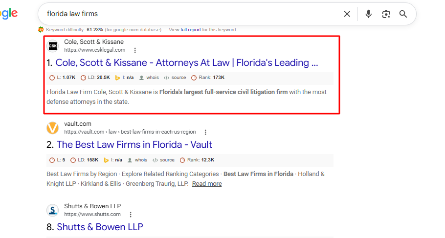 florida law firms