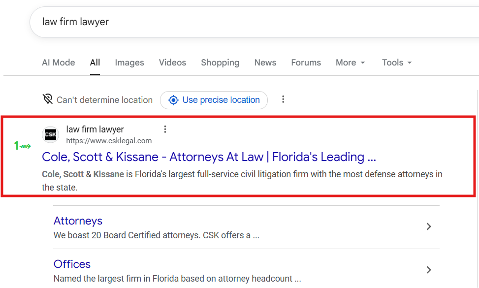 law firm lawyer