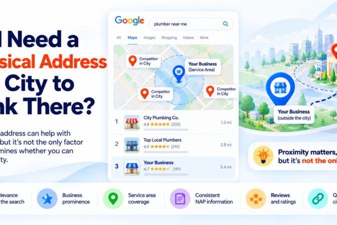 Do I Need a Physical Address in a City to Rank There? 