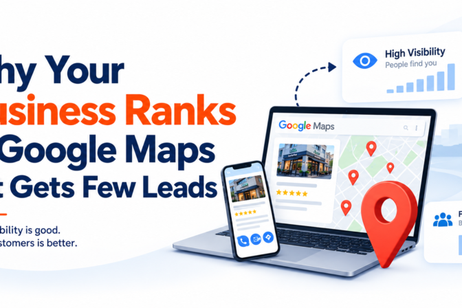 Why Your Business Ranks in Google Maps But Still Gets Few Leads