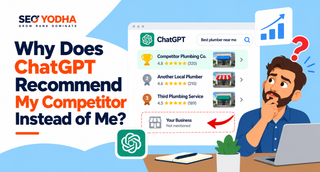Why Does ChatGPT Recommend My Competitor Instead of Me?